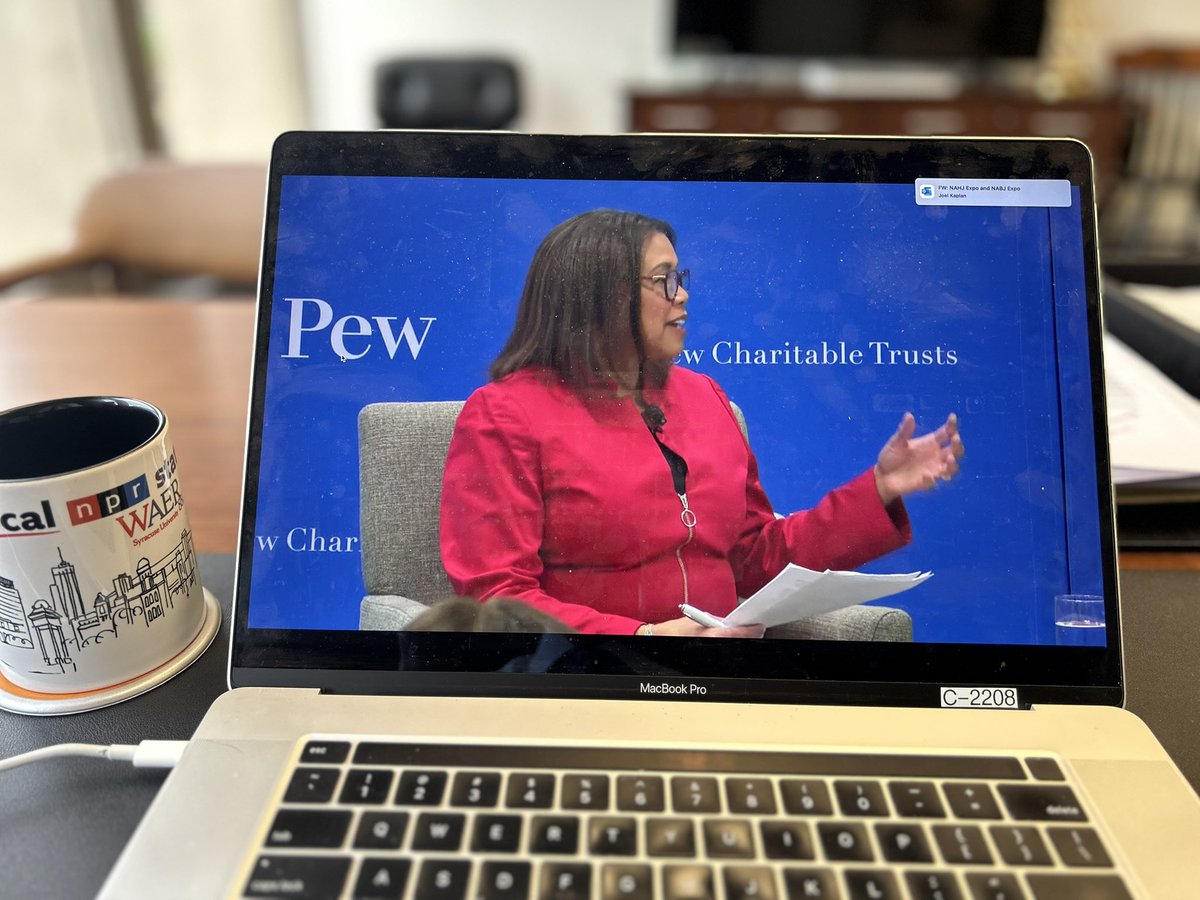 Watching <a href="/NewhouseSU/">Newhouse School</a>’s own <a href="/BeverlyKirk/">Beverly Kirk</a> moderate an outstanding conversation “Reflections on America, Then and Now” with <a href="/KenBurns/">Ken Burns</a> and <a href="/MichaelDimock/">Michael Dimock</a> as part of <a href="/pewtrusts/">The Pew Trusts</a> 75th anniversary celebration. #Pew75