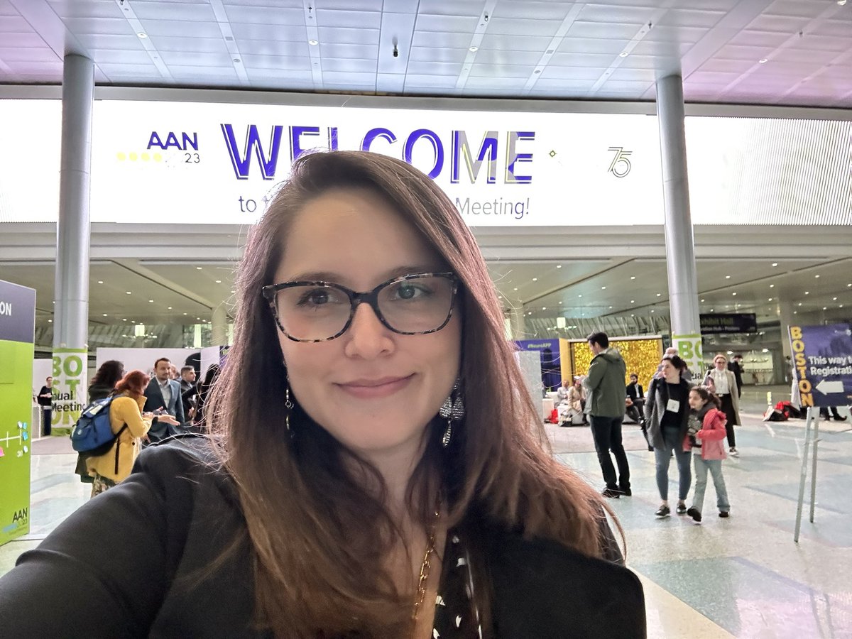 At the 75th AAN Annual Meeting 
#AANAM