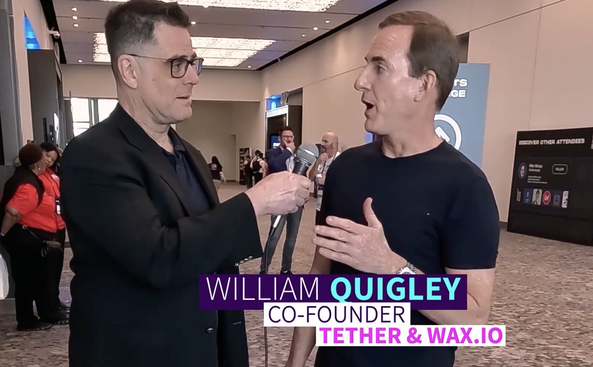 In this interview with @ChainJournal, the co-founder of  @WAX_io @WilliamEQuigley discusses trust in the world of decentralization and blockchains bit.ly/3HxjsQv

#blockchain #trust #trustless #nft #decentralized #identity #digitalassets #smartcntracts #virtualmachines…