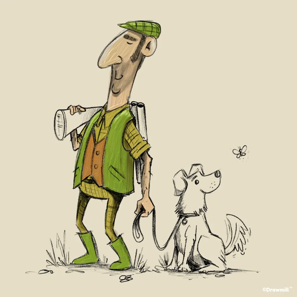 jasonvenus's tweet photo. 🦋 'Tis the country life, for me'!
#Drawmill #Countrylife #Art #Doodle #Sketch #Create #Animate #Farm #Dog #LordOfTheManor #ReginaldandMeg ®️™️ 🐕🎋🍃🌾🍂🧡🦋 @Countrylifemag @countrylivinguk  art by Jason at https://t.co/nVd3R27Dfw https://t.co/nmPSiiBDHJ