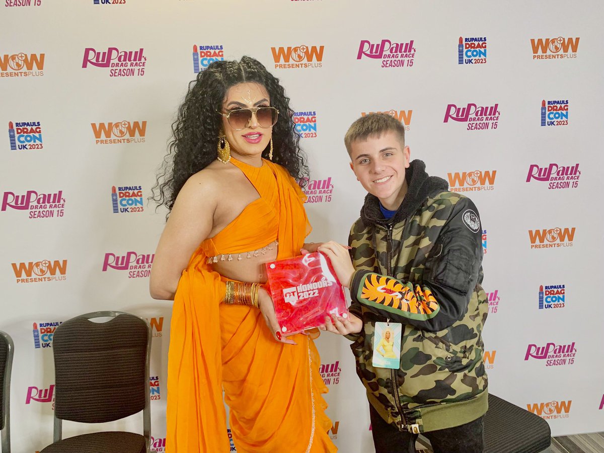 Winning the Drag Hero award for Indian all around the world ❤️ is definitely a good feeling.