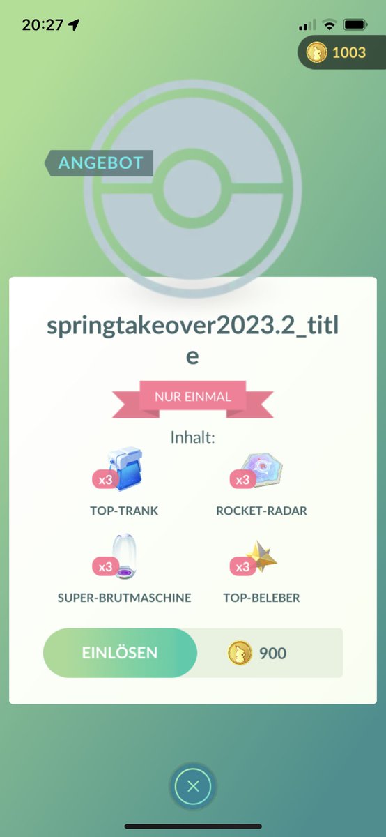 🇩🇪🇦🇹🇨🇭: Weiß jemand, was es damit auf sich hat?
🇬🇧🇺🇸: Does anyone know what this is all about?

#PokemonGO #pokemongoapp #pokemontrainer #Niantic