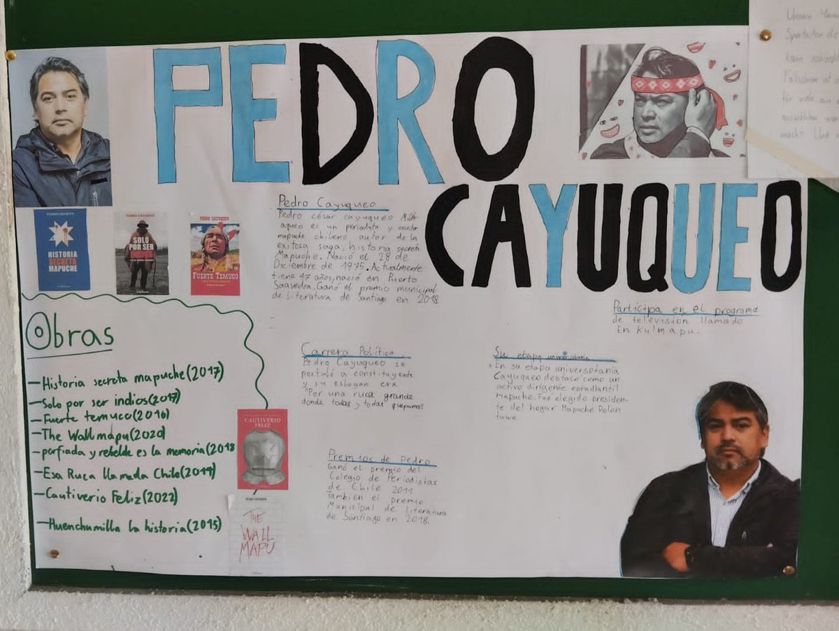 pcayuqueo's tweet image. Colegio Suizo de Santiago 💙📚 #DiadelLibro2023