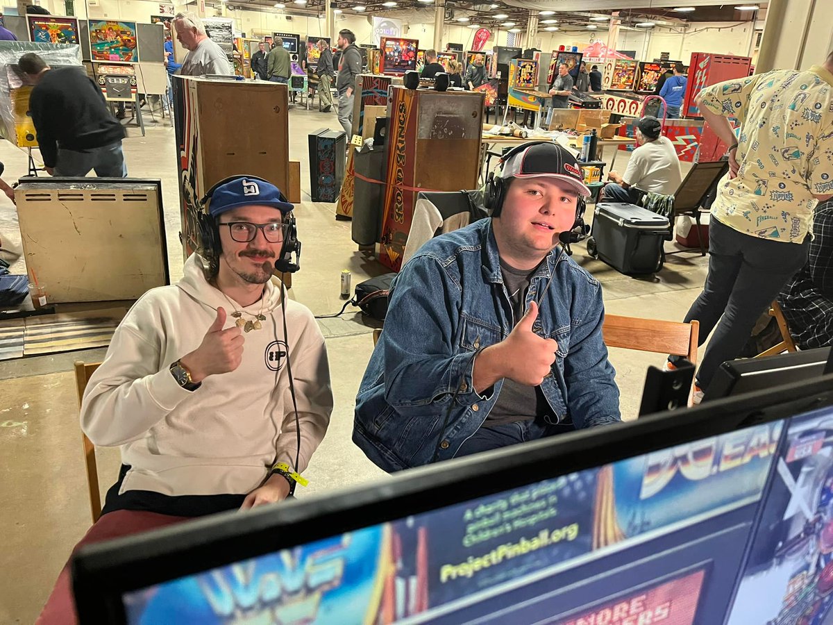 ProjectPinball's tweet photo. #PinFest2023 is on its way & we are so excited to see all your smiling faces & celebrate #pinball with you! Enjoy some photos from our amazing Howard Levine from Pinfest 2022 as we countdown the days! https://t.co/d9VIN73kQv