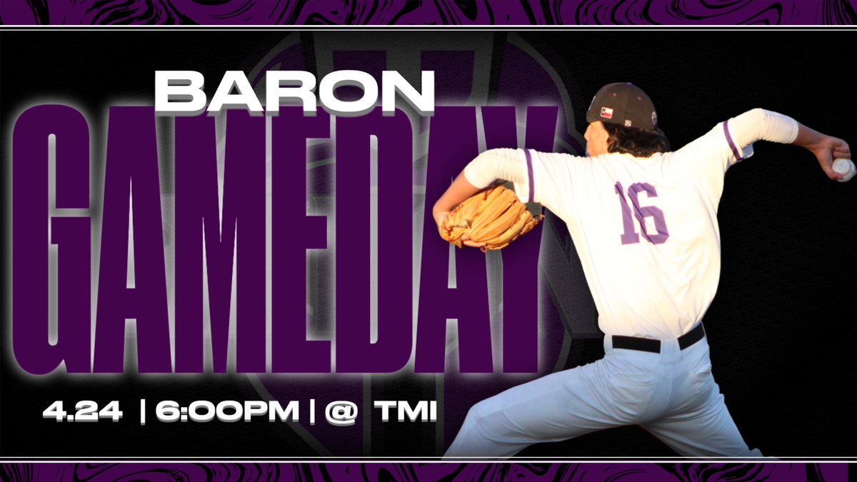 BSB: Massive game for the Barons tonight as they travel to district leader, TMI for the final game of the district season. 🛡️🆙#TheHall