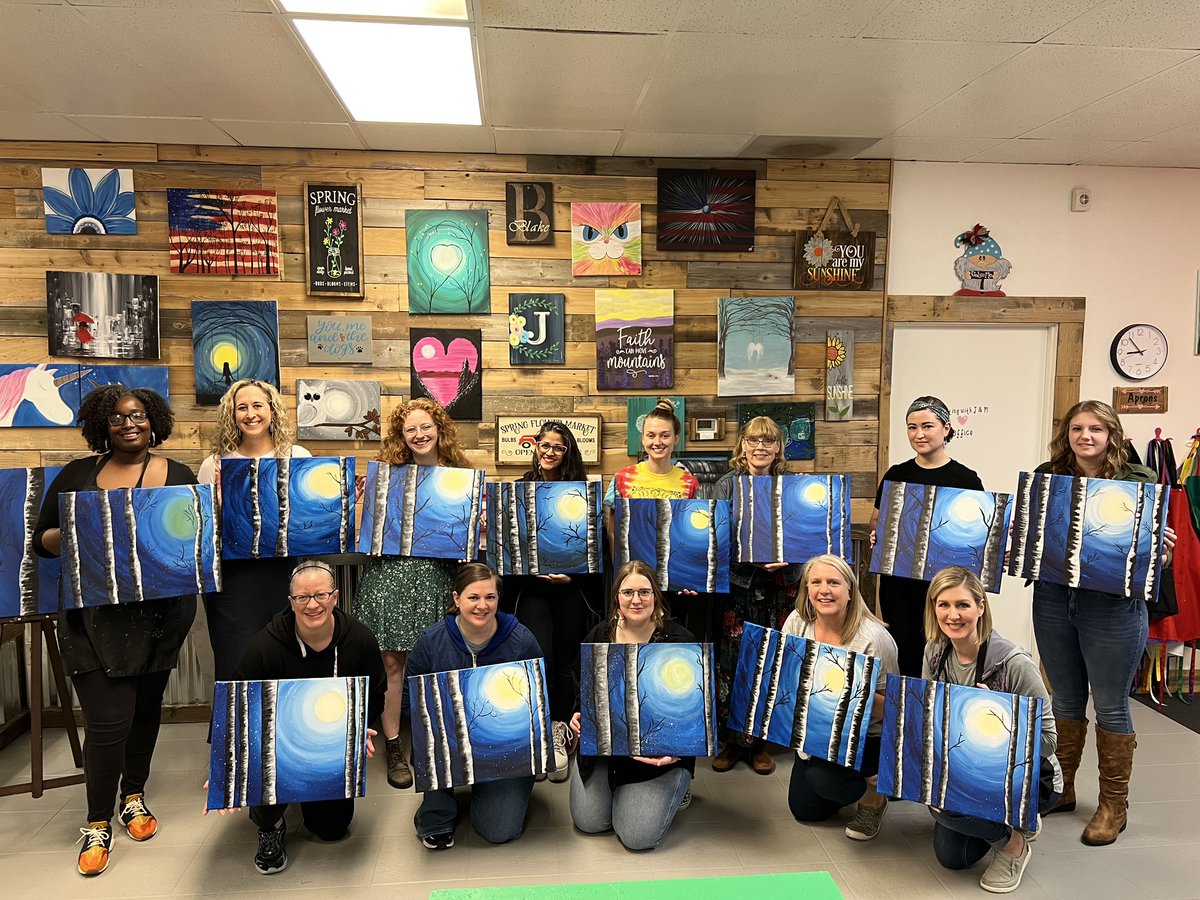 Staff Wellness Night! 
Look at those smiles! ☺️  #WhyEastGresham 💙