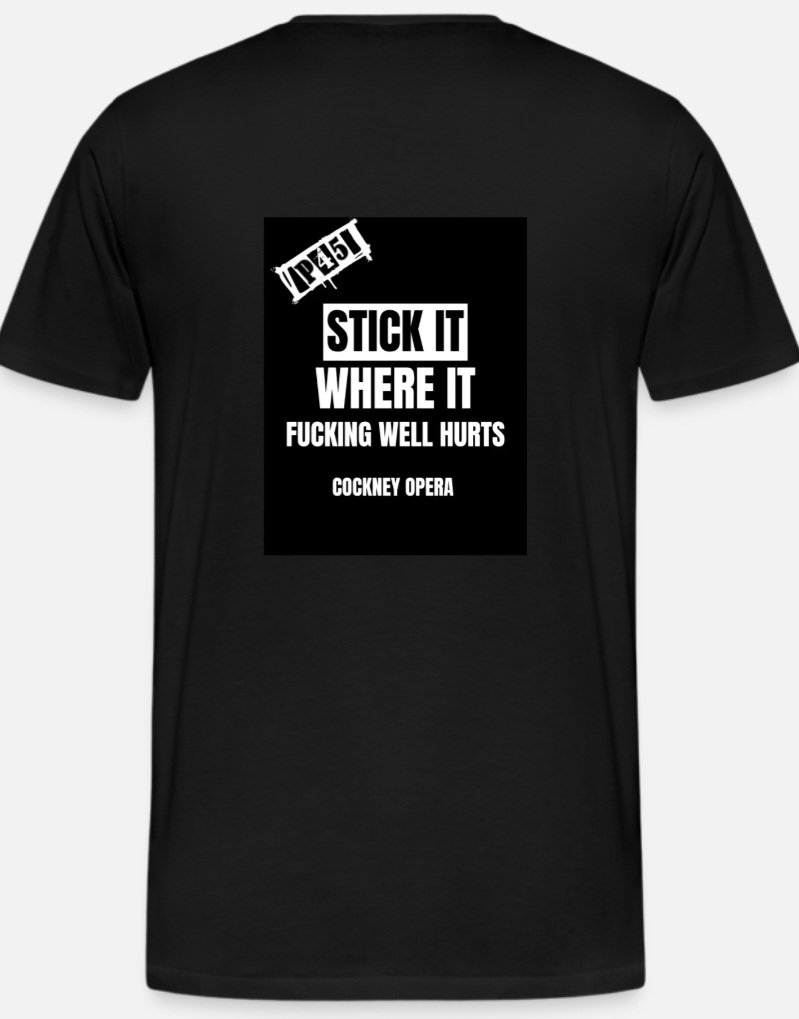 We have some new T Shirts ordered and will be available very soon. Or alternatively you can buy them from the shop that made them. Not to sure if they are anyone's cuppa tea.