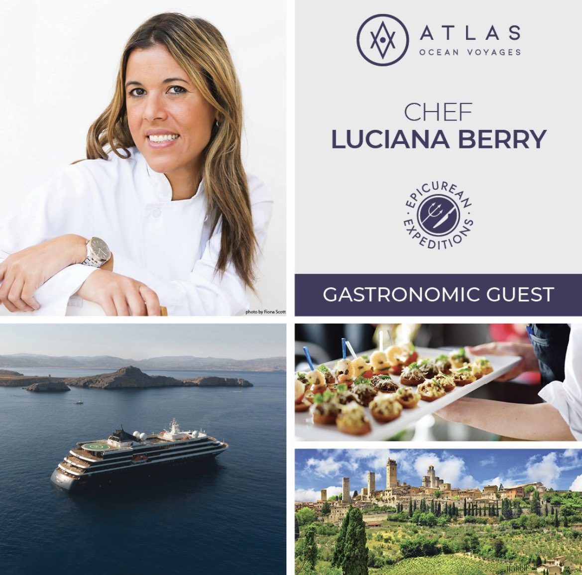 It is with great pleasure that I will be the guest chef in May for the @atlasoceanvoyages Cruise in the Mediterranean passing through the Monaco Grand Prix. Brazilian gastronomy now on the high seas.