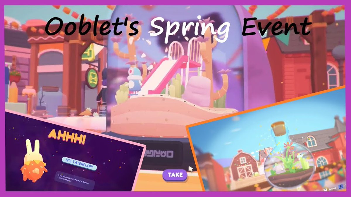 My video going over all the basics of <a href="/ooblets/">Ooblets</a> new Spring Event is live now. It's a cute one and I look forward to playing more of it!
Link to vid: youtu.be/qB4tlR8NDsI