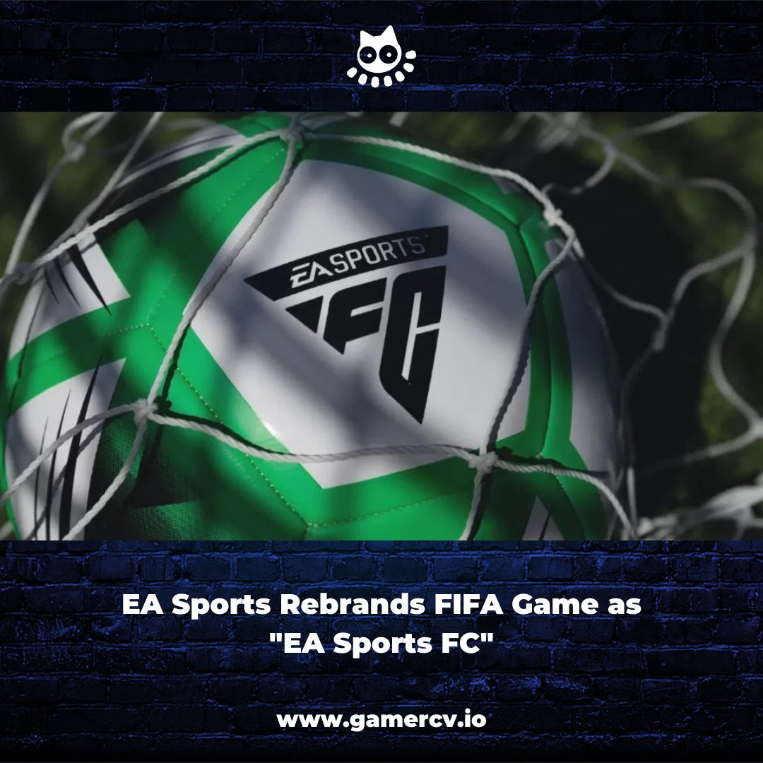 EA Sports has announced a rebranding of its football game, FIFA. The new brand name is "EA Sports FC" and it aims to reflect a broad portfolio of games instead of just one name. The new name will still use FIFA but only for marketing purposes to avoid confusion.
#EASportsFC #fifa