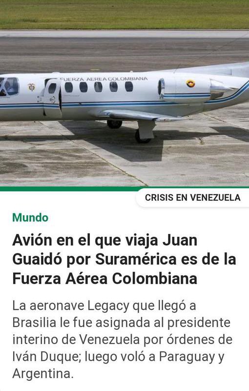 La sra Cabal y el uribismo callaron cuando Guaidó y Ñeñe Hernández usaron aviones y helicópteros de la Fuerza Aérea.
Hoy ponen el grito en el cielo porque Francia Marquez, Vicepresidenta Constitucional de Colombia usa helicópteros para trasladarse.
¿Quieren que ande en bus?