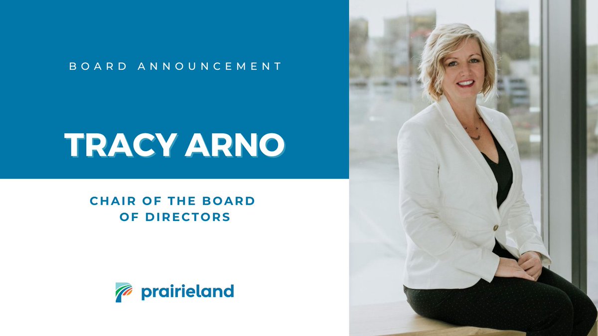 The Board of Directors, Management, and Staff of the Saskatoon Prairieland Park Corporation wish to congratulate Tracy Arno on her recent appointment as Chair of the Board of Directors for Prairieland.

Learn more here: prairielandpark.com/new-board-chai…

#ProudlyPrairieland