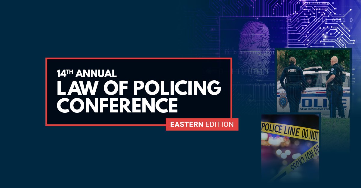 Happening next week!

Join chiefs of police, in-house counsel, and a wide variety of government and civilian agencies from across the country to delve into new legislation and precedent-setting case law.

Visit our conference website now: bit.ly/3N9vIdn