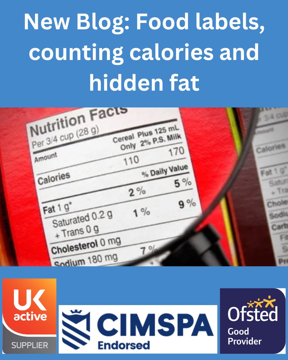 Confused about food labels and how to count #calories? 🤔 It's easy to get overwhelmed, but don't worry - we have got you covered! 🙌
 #foodlabels #caloriecounting #hiddenfat #nutrition #healthyeating #fitnesseducation  cmsfitnesscourses.co.uk/blog/food-labe…