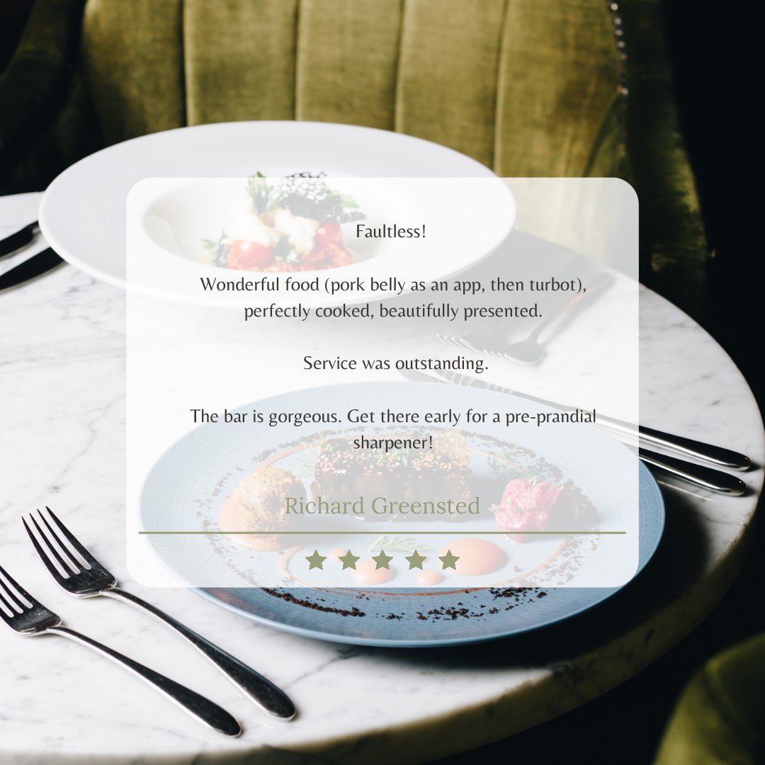 Starting the week with this fantastic review from one of our recent guests! Thank you, Richard, for your kind words and for choosing to dine with us at Suesey Street.  🌟🍴✨Link in our bio for reservations.

 #SueseyStreet #CustomerReviews #MondayMotivation