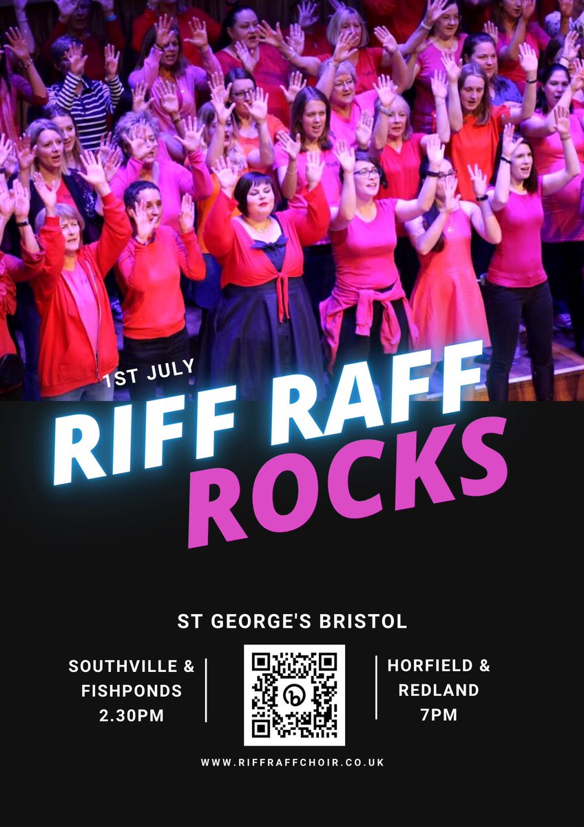 Our Summer Term has begun and we are getting ready to rock you at our concert in <a href="/stgeorgesbris/">St George's Bristol</a> on July 1st.