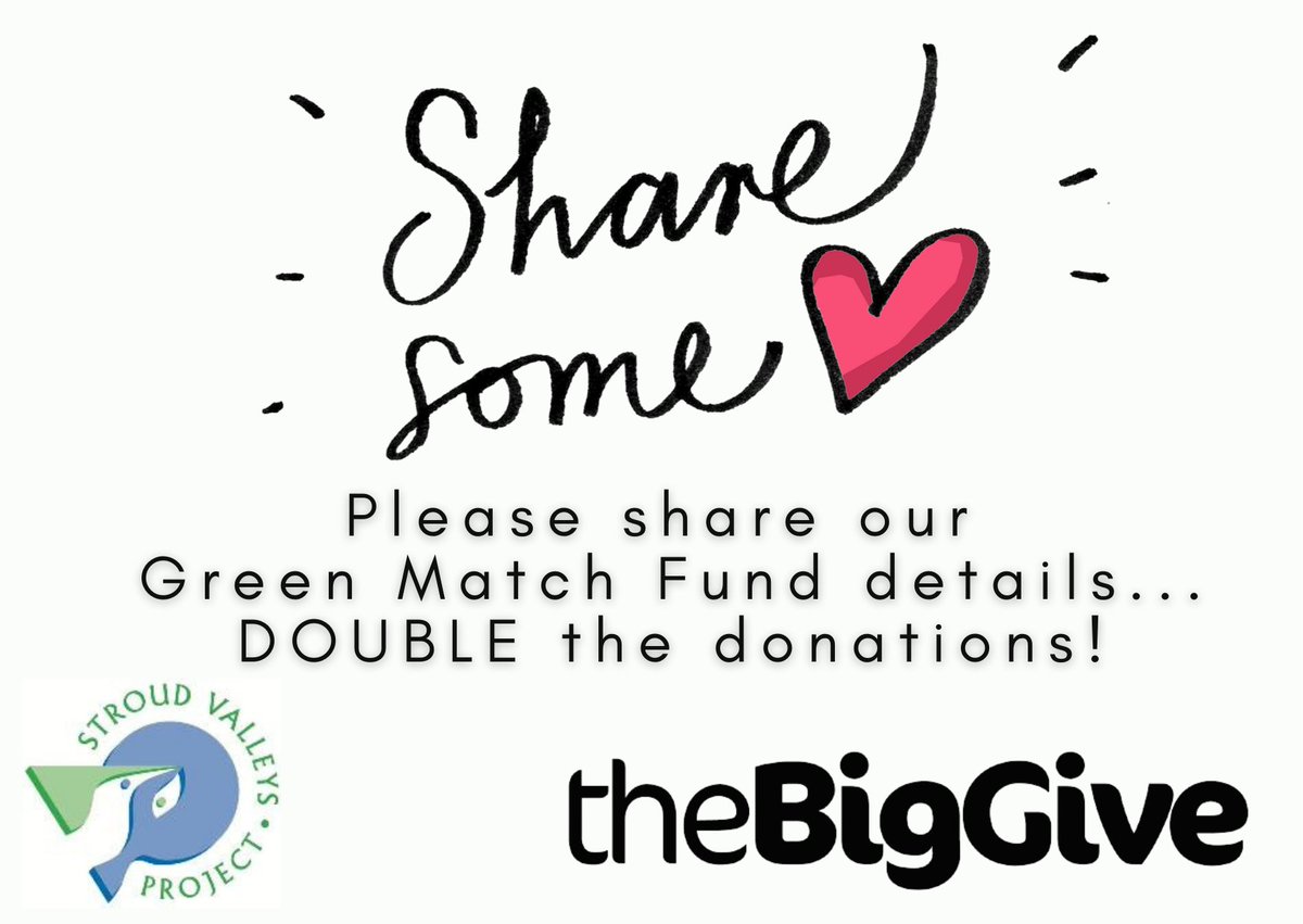 We're 84% there... so close!
We hope we can hit £2,500 by Thursday at noon so we can deliver a Biodiversity Boost for Stroud. 
If you can't donate, we absolutely understand - we'd be grateful if you could share this post instead 🥰
donate.biggive.org/campaign/a0569…
#GreenMatchFund #BigGive
