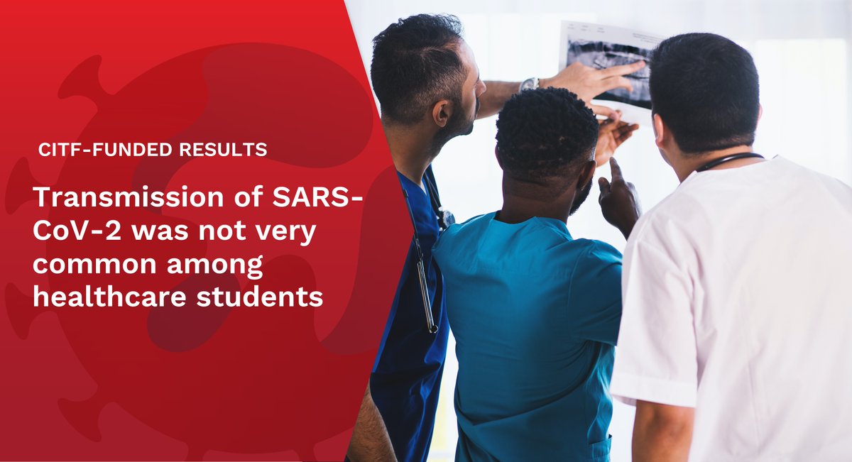 Transmission of SARS-CoV-2 was not very common among healthcare students during the first three waves of the pandemic, according to <a href="/DrAnneEllis/">Dr. Ellis</a> <a href="/queensu/">Queen's University</a> This work was published in Allergy, Asthma, and Clinical Immunology <a href="/ImmunAllergyBMC/">Immunology & Allergy at BMC</a> 

ow.ly/kX8I50NP4tq