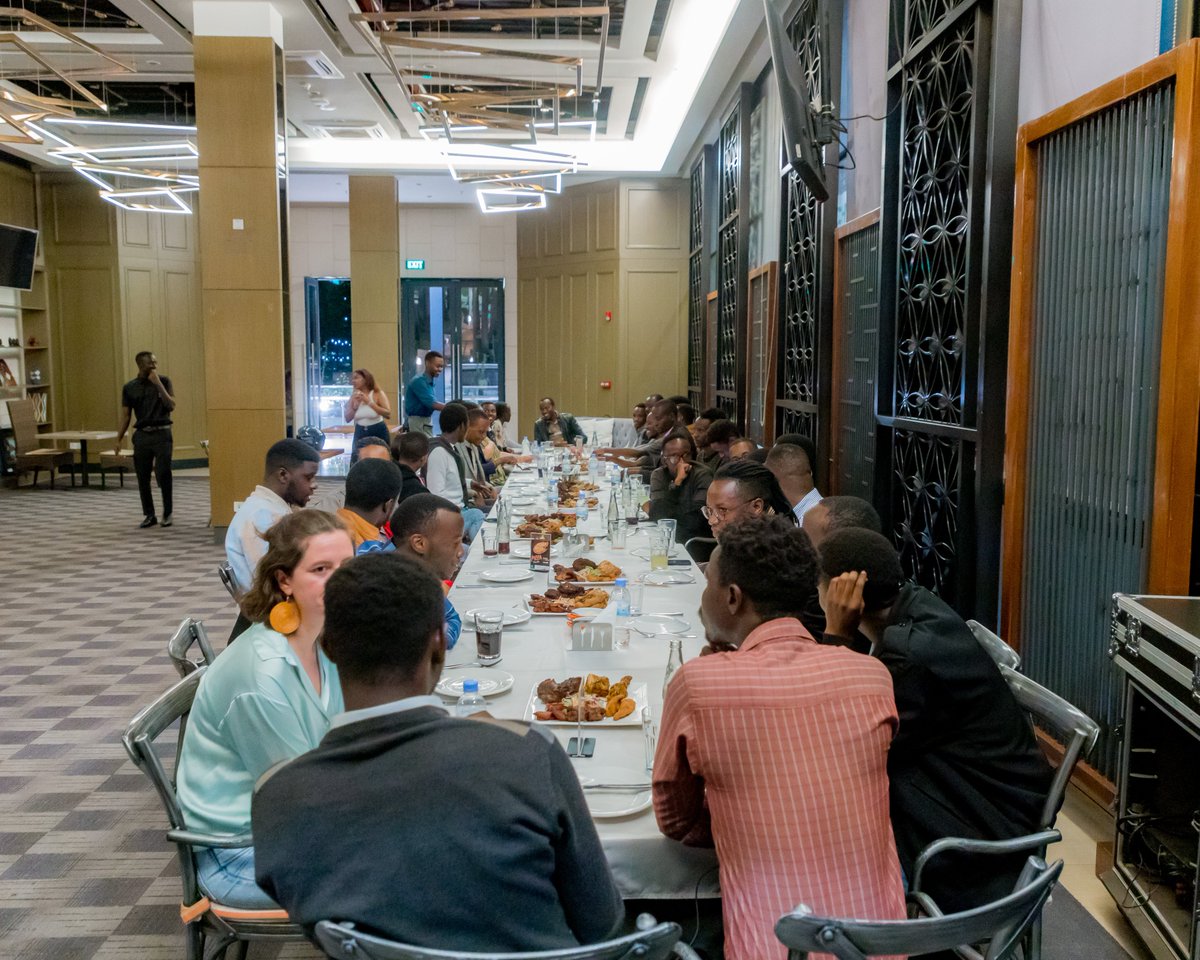 Dinner, discussions and a delightful connection. Thank you to our mentors and advisors for joining our Westerwelle Entrepreneurship Programme: East Africa founders for dinner to share your invaluable insight, guidance and inspiration.

@Make_IT_Africa 

#RwOT #Rwanda