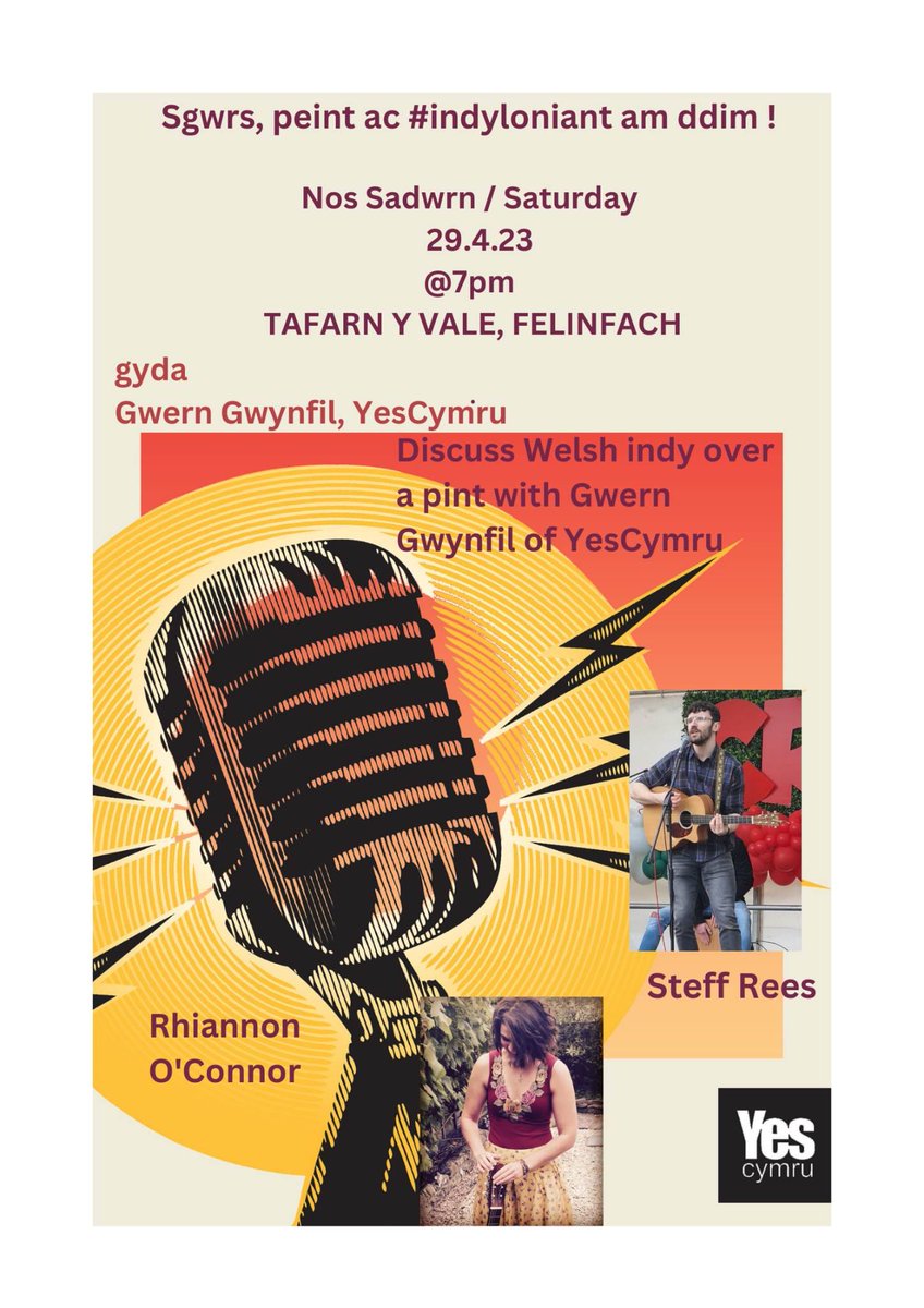 Wythnos ma yn y Vale.
Rhywbeth i bawb, glei!
Something for everyone this week at the Vale 👌