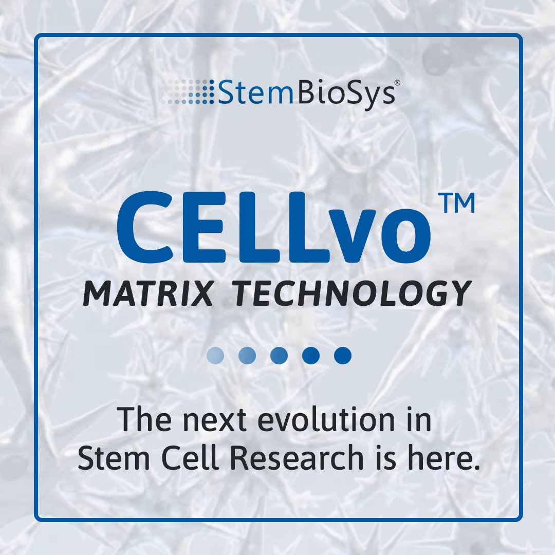 StemBioSys's tweet photo. We are committed to providing our customers with the best possible cells for their research. With that goal in mind, Stembiosys continues to innovate and bring new cell products to the market! https://t.co/P6AhOfdn32