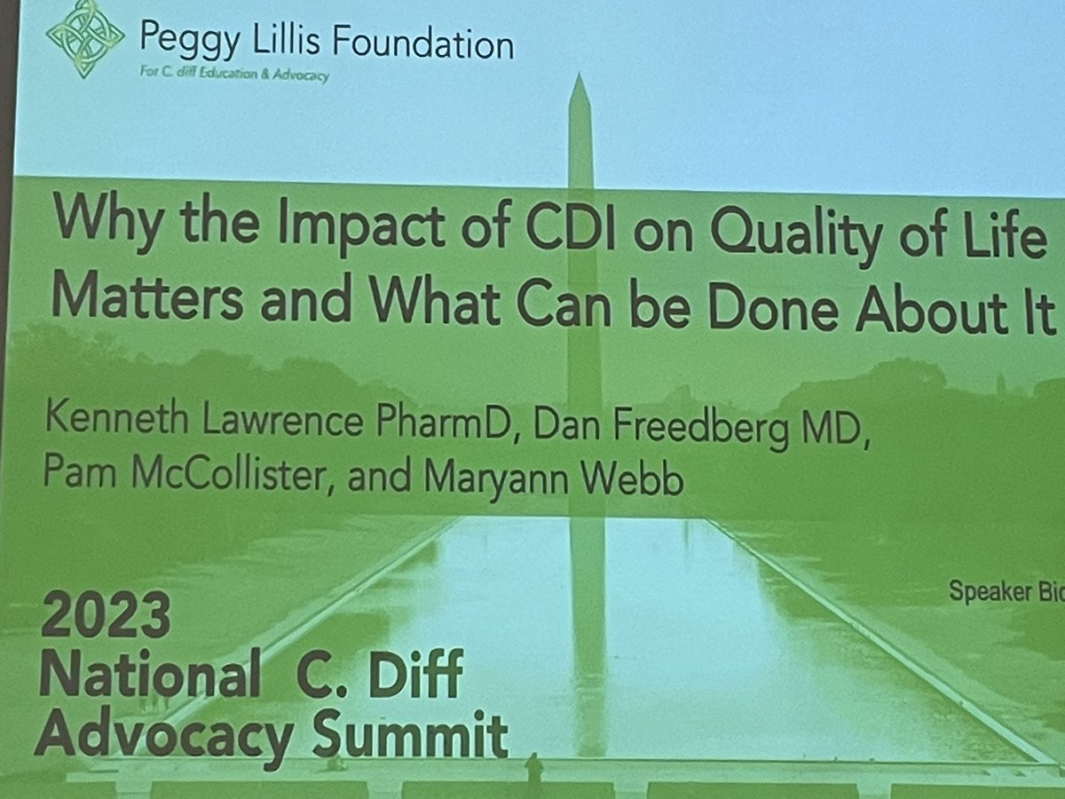 ThePFID's tweet photo. The shockwaves of #cdiff extend far beyond the gut. The multiple physical and #mentalhealth challenges posed are a very significant part of surviving and treating this complex #health condition. Thank you @PeggyFund for hosting this comprehensive forum! #seecdiff #2023cdiffsummit https://t.co/ZsKPb2xXhl