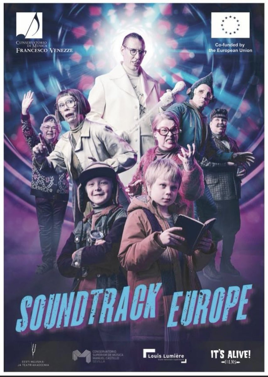 sararamos_c's tweet image. Comienzo del proyecto @SoundtrackEurope del Dipartimento di Musica per Film del Conservatorio di Rovigo. Los alumnos han compuesto para la película Snot&amp;amp;Splash, se distribuirá este otoño.Participan Lumiere Filmiskola, @consev y conservatorio de Tallin
#SoundtrackEurope
#Filmmusic