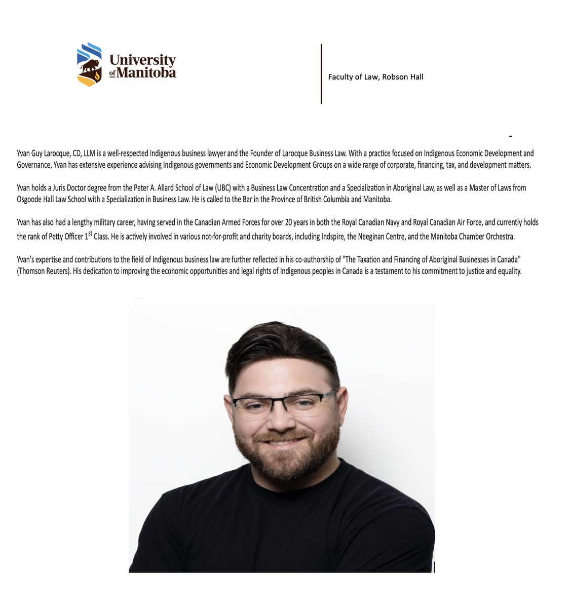 UM Law Dean tweet media