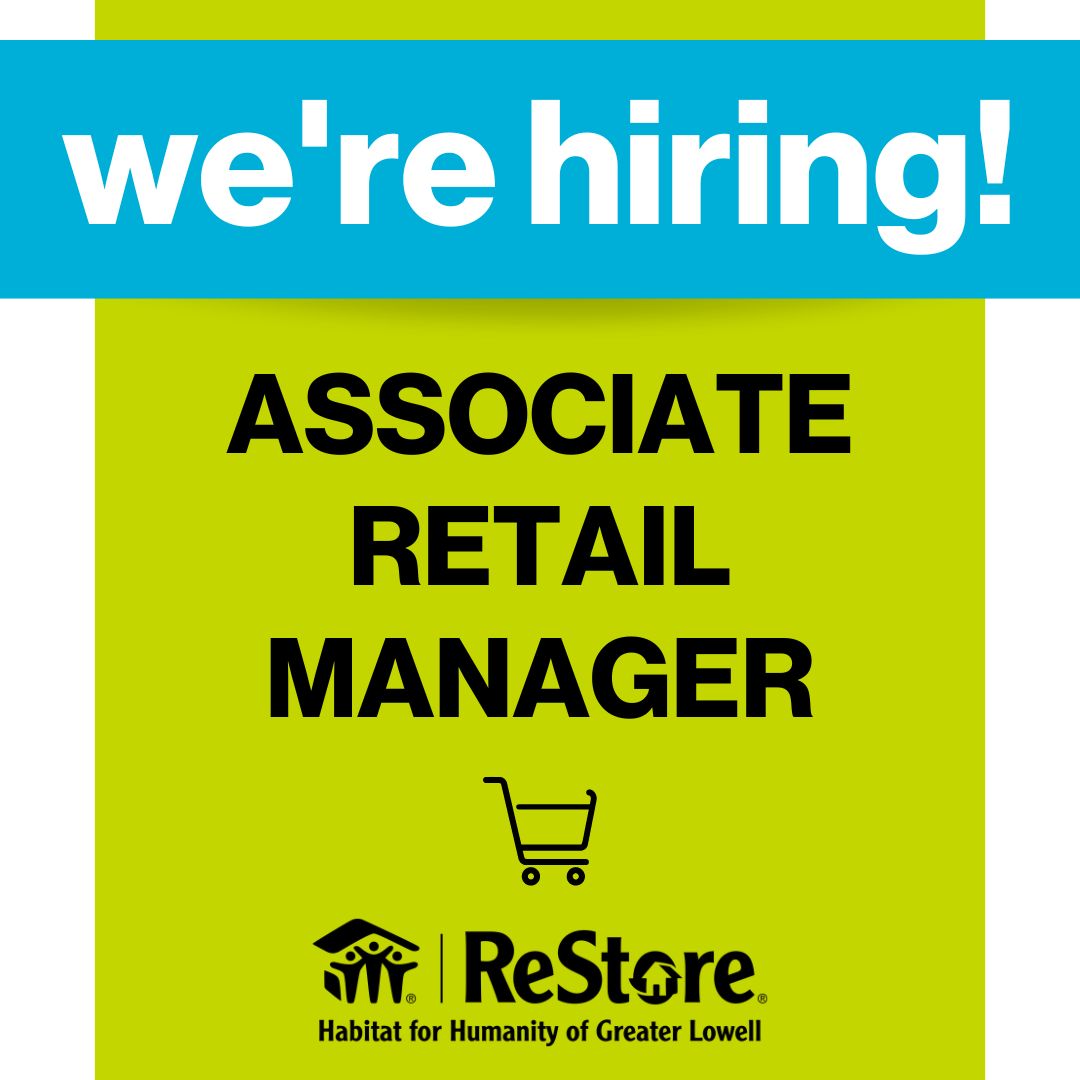 ReStoreHFHGL's tweet photo. We're looking for a rockstar to help run our ReStore! More information here: https://t.co/DenR6DAVZJ 

#hiring #habitatrestore https://t.co/294GrpDXlQ