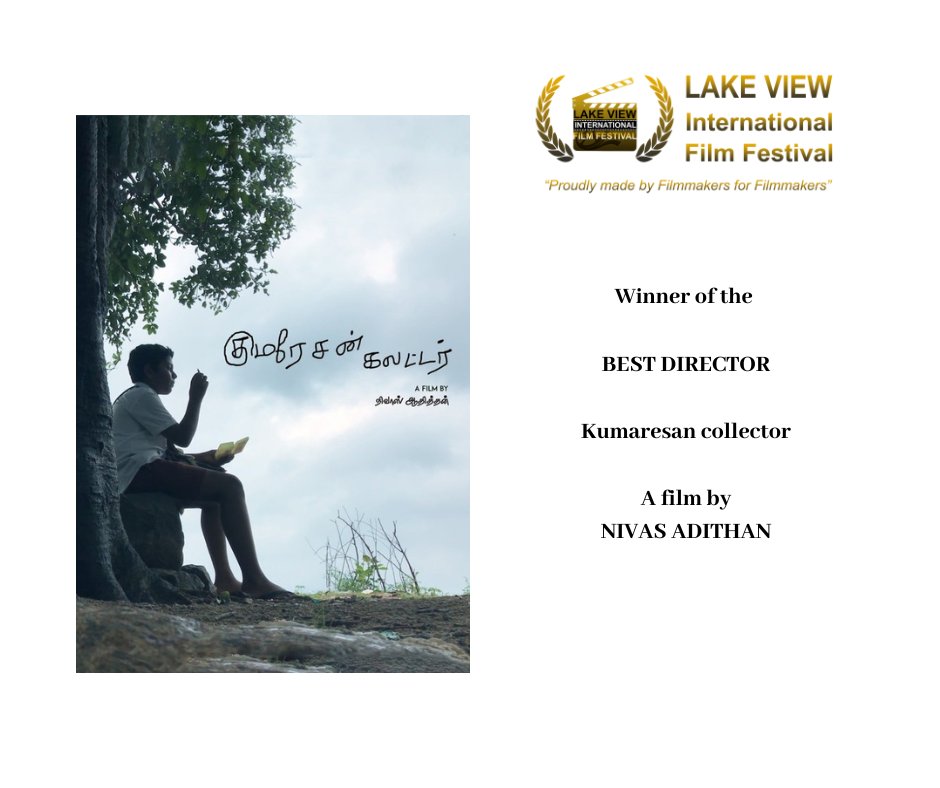 lviffest's tweet photo. BEST DIRECTOR
Award goes to: NIVAS ADITHAN
Kumaresan collector https://t.co/aFDTY9Se1Z