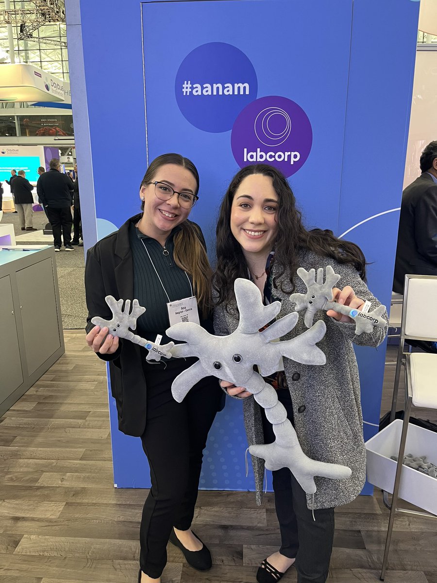 VincentyAshley's tweet photo. As a former researcher who worked with Alzheimers biomarkers it was fun seeing how they are now used in practice. 🧠

#AANAM @Labcorp https://t.co/zNU3XMHmdZ