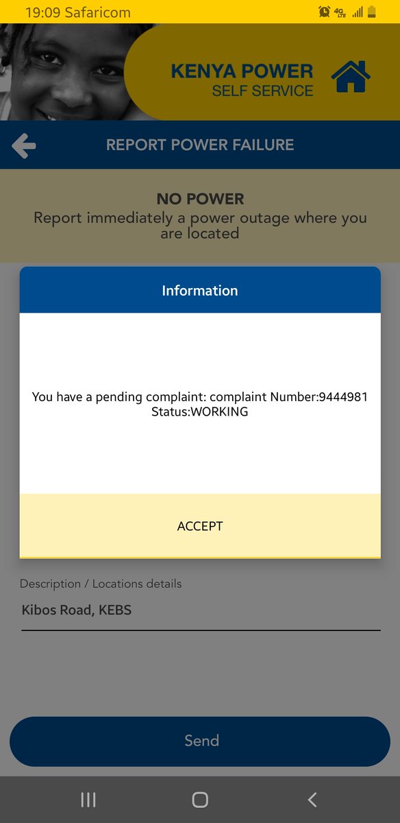 sendera_ko's tweet photo. @KenyaPower_Care it's been more than 24hrs bana. Still power imepotea. https://t.co/ksXuhFEwQM