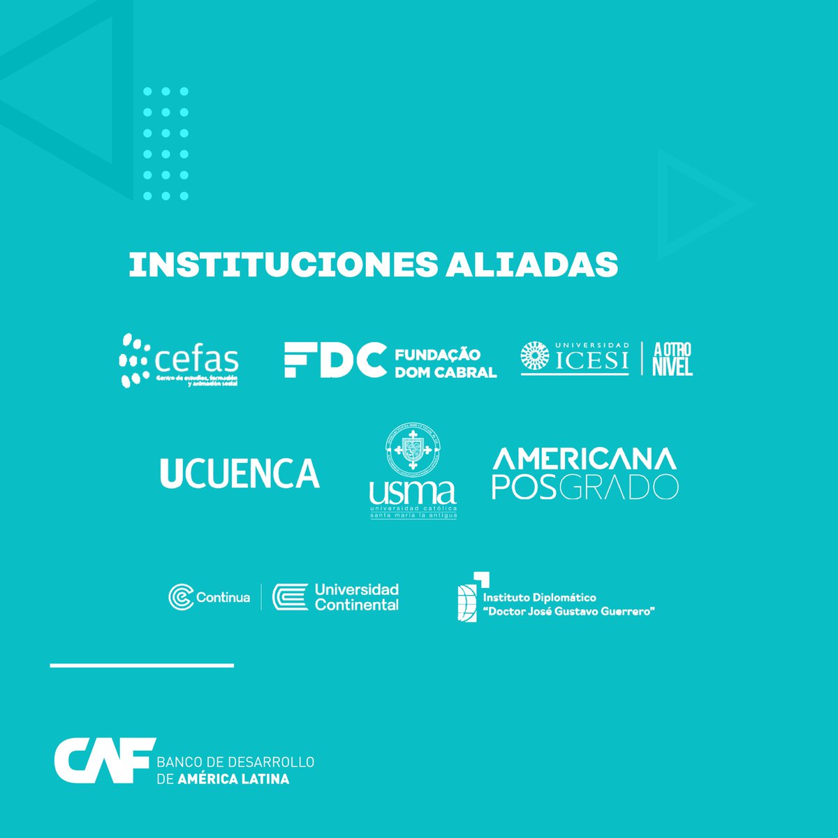 cefasarg's tweet photo. ¿𝗘𝗿𝗲𝘀 𝗹𝗶́𝗱𝗲𝗿 𝗽𝘂́𝗯𝗹𝗶𝗰𝗼, 𝘀𝗼𝗰𝗶𝗮𝗹 𝗼 𝗲𝗺𝗽𝗿𝗲𝘀𝗮𝗿𝗶𝗮𝗹? 🙋‍♀️

👀 ¡No te pierdas el Programa Liderazgo para la Transformación 2.0 de @AgendaCAF! 

Potencia tus habilidades blandas y transformá comunidades en #LatAm y el #Caribe 

👉https://t.co/qYTFEkccLh https://t.co/rBEjrYbFzG