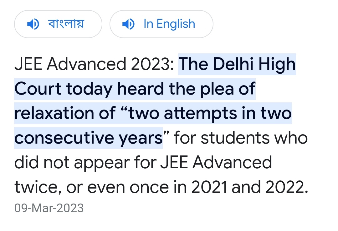 PriyaPr93678049's tweet image. #jeeadv2023for2021passouts what about this? Has the relaxation given to 2021 batch?