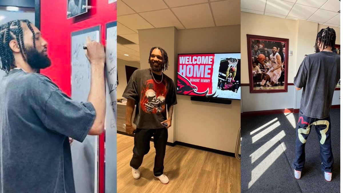 SJUHawks_MBB's tweet image. Welcome Home to the 2014 Atlantic 10 Rookie of the Year, 2016 Atlantic 10 and Big 5 Player of the Year, Two-Time Atlantic 10 Champion, and First Round NBA Draft Pick, DeAndre’ Bembry! Hawk for Life! #THWND