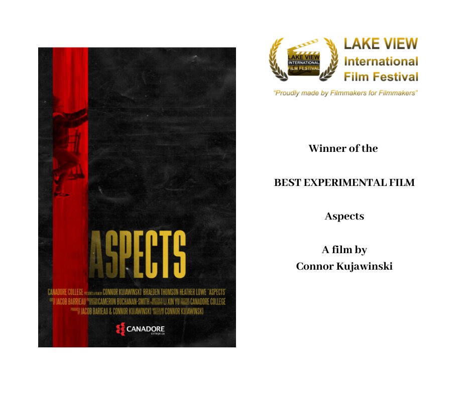 lviffest's tweet photo. BEST EXPERIMENTAL FILM
Aspects
Director - Connor Kujawinski https://t.co/3x3sp5q0gM