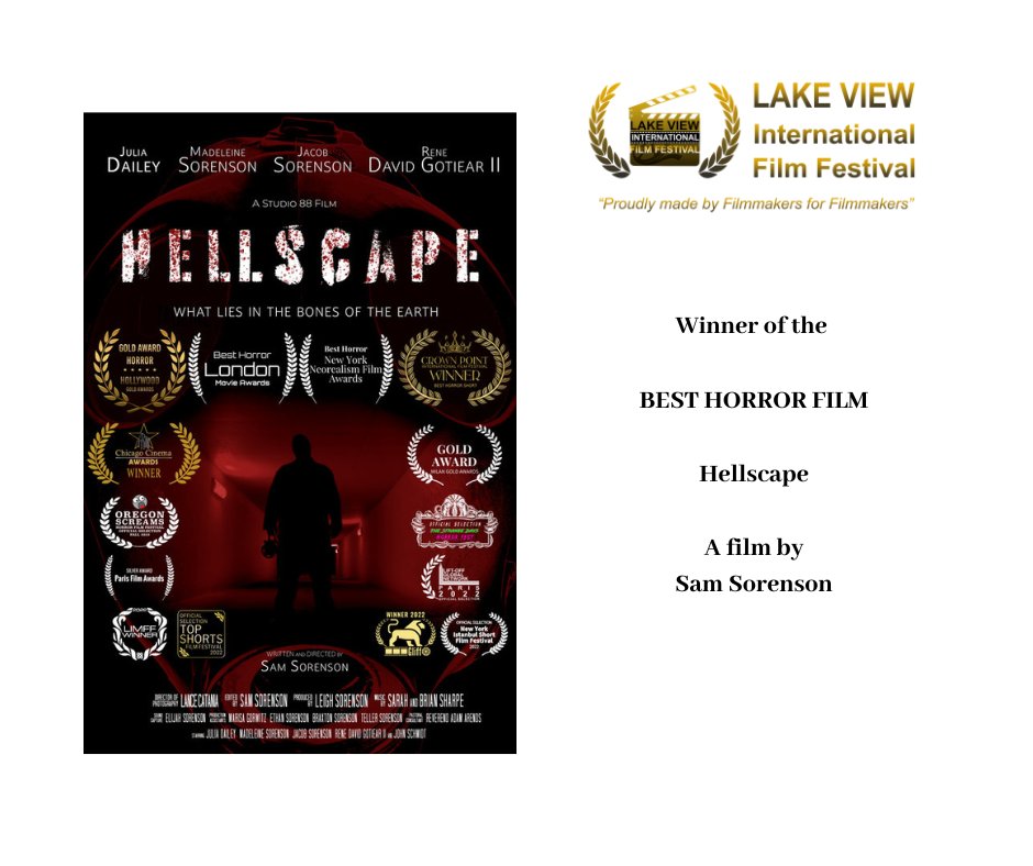 lviffest's tweet photo. BEST HORROR FILM
Hellscape
Director - Sam Sorenson https://t.co/YbOMTmIaPM