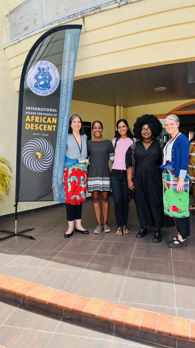 Curious about what DAACS has been up to?

<a href="/ebollwer/">Elizabeth Bollwerk</a> and <a href="/Lindsay_Bloch/">Lindsay Bloch</a> just returned from Suriname, working with Dr. Cheryl White
and others to provide training + resources for historic material culture as part of the <a href="/UN/">United Nations</a>
Int’l Decade for People of African Descent
#archaeology 1/