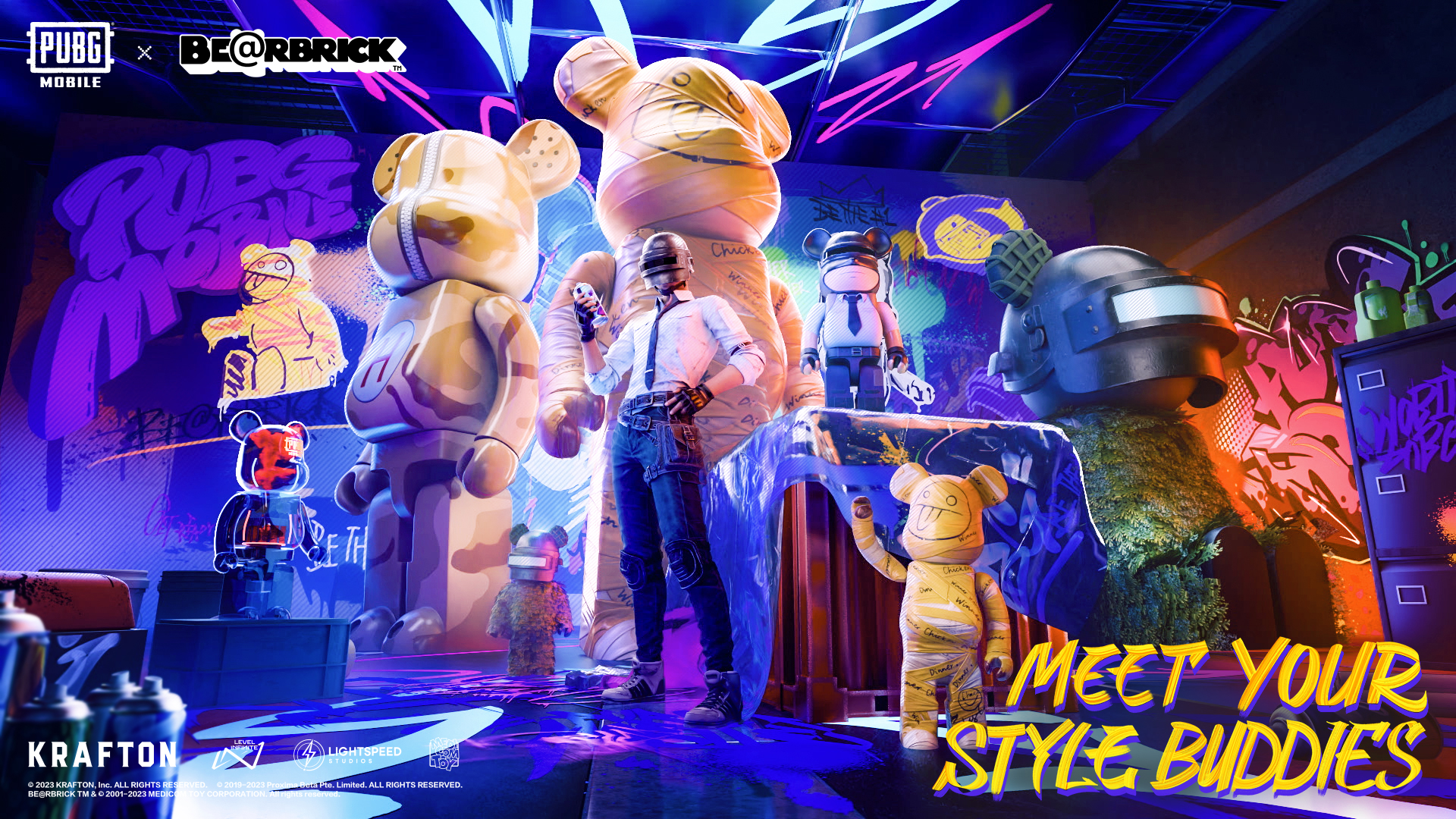 レア！！　PUBG MOBILE BE@RBRICK フィギュア MEDICOM TOY OFFICIAL BLOG（メディコム・トイ オフィシャル
