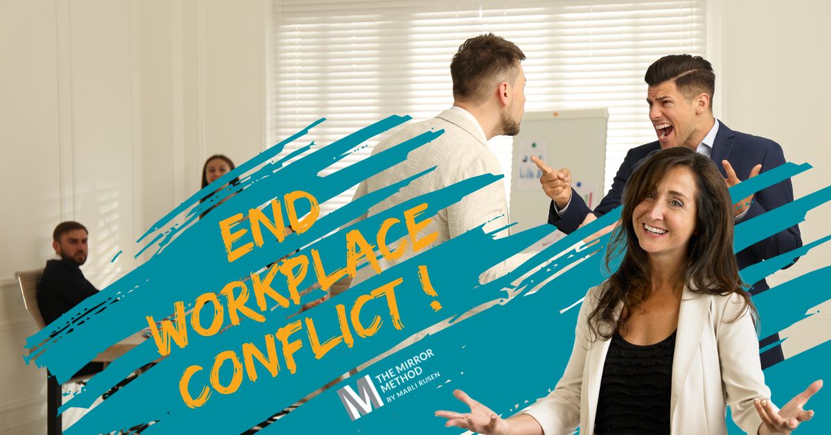 MarliRusen's tweet image. The MIRROR Method from @MarliRusen is a powerful tool for ending workplace conflicts. Learn how to reflect, acknowledge, and resolve conflicts with ease. bit.ly/3KHwDik #WorkplaceHarmony #MIRRORMethod