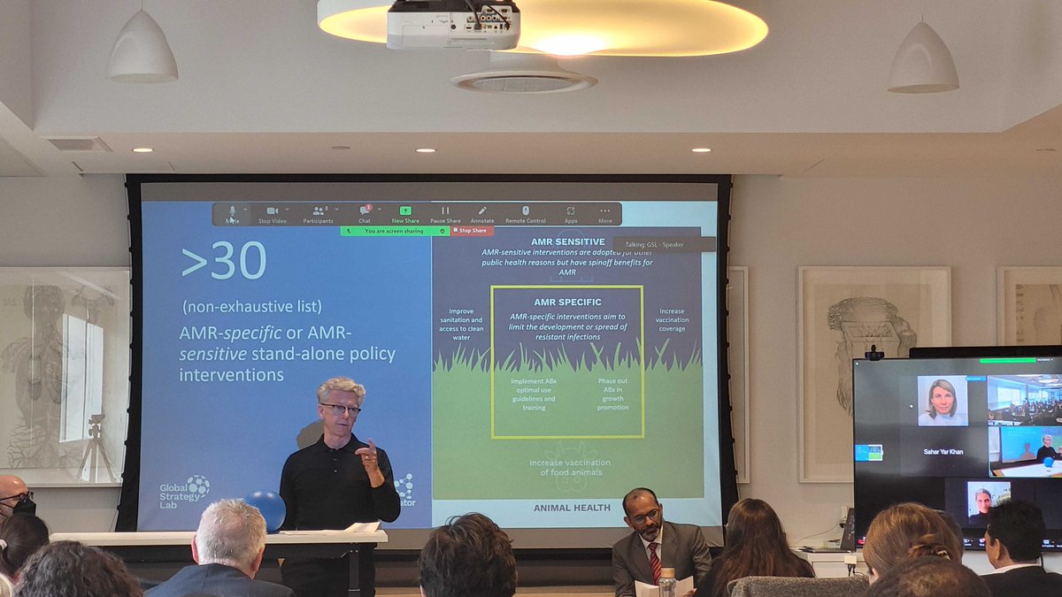 Global Strategy Lab (@gstrategylab) on Twitter photo Discussants Amit Khurana, <a href="/TiMinCeBIL/">Timo Minssen</a> & <a href="/JamesOrbinski/">James Orbinski</a> dive into coordinating to create dual-wins using #AMR-sensitive policies.
#AMRPolicy Discussants Amit Khurana, <a href="/TiMinCeBIL/">Timo Minssen</a> & <a href="/JamesOrbinski/">James Orbinski</a> dive into coordinating to create dual-wins using #AMR-sensitive policies.
#AMRPolicy