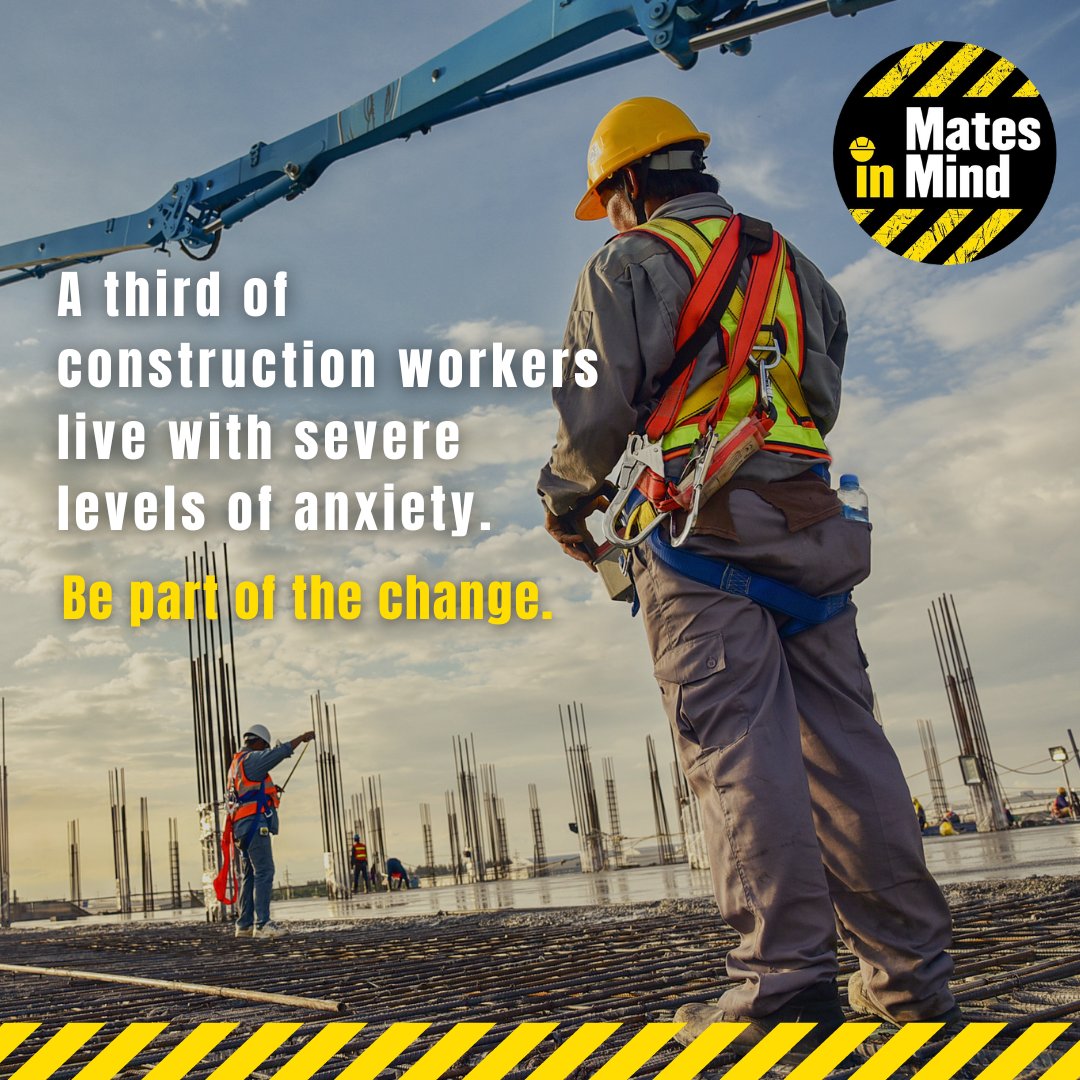 MatesInMind's tweet photo. Mental health within the Construction Industry is known as a silent epidemic. 

It is so important for employers and individuals to know just how important mental health support is.

Learn more about the statistics of mental health within the industry: https://t.co/5gMFBHGTRs https://t.co/SMknOAaPmF