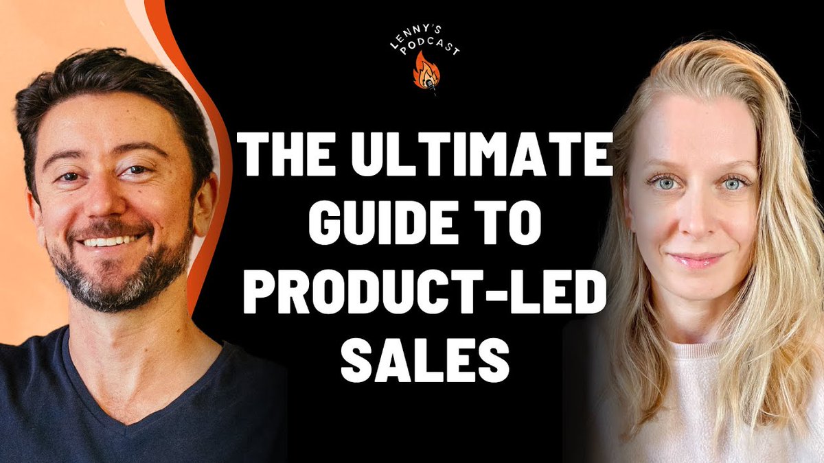 Lenny Rachitsky (@lennysan) on Twitter photo π₯ The Ultimate Guide to Product-Led Sales π₯
The π of π's <a href="/ElenaVerna/">elena verna</a> returns to the podcast to unpack the emerging GTM motion of Product-Led Sales, including:
β’ PLS vs PLG
β’ When and who should consider investing in PLS
β’ What are PQAs, PQLs, MQLs, et
β’ Much more: π₯ The Ultimate Guide to Product-Led Sales π₯
The π of π's <a href="/ElenaVerna/">elena verna</a> returns to the podcast to unpack the emerging GTM motion of Product-Led Sales, including:
β’ PLS vs PLG
β’ When and who should consider investing in PLS
β’ What are PQAs, PQLs, MQLs, et
β’ Much more: