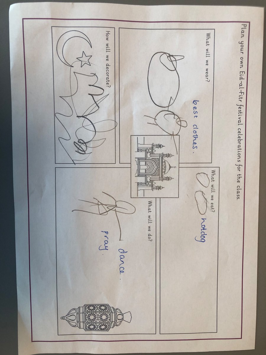 Euler_Academy's tweet photo. #ChestnutClass loved planning their own party to celebrate Eid-al-Fitr! We are so excited to have it later this week and we were all so impressed by everyone able to complete the fasting during Ramadan - it must take a lot of will power! https://t.co/mj910Up54G