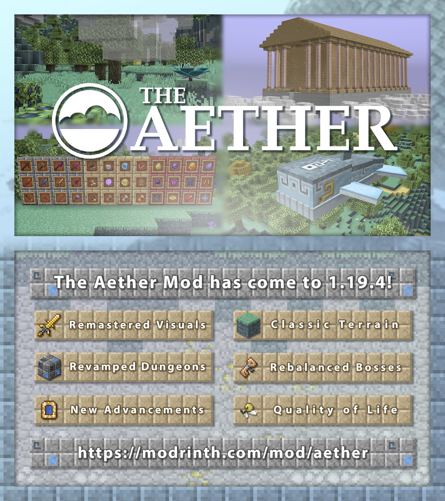 How to download and play Minecraft Aether mod (2023)