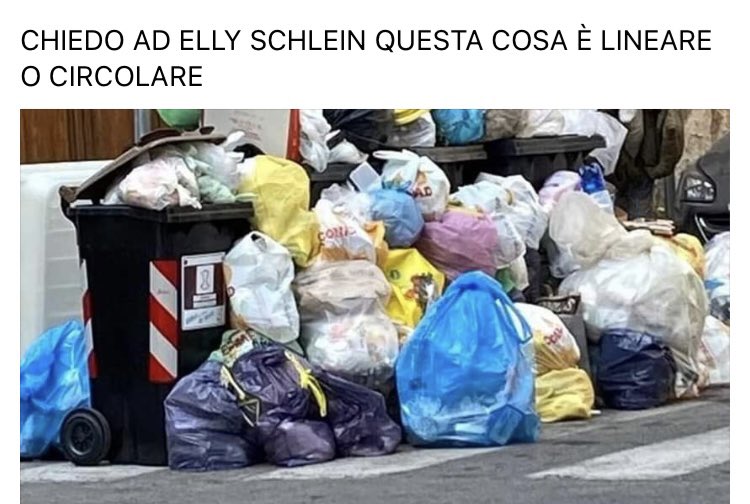 Cris_CHML's tweet photo. Chiedo ad @ellyesse quale è la forma geometrica di questa situazione a Roma. #lineare o #circolare ? 😂😂😂😂 povera Italia… se questi sono i nuovi statisti stiamo freschi. https://t.co/CnhVU12Z95