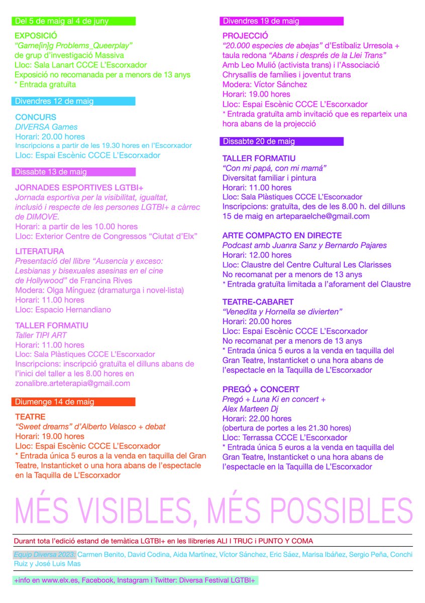 Festival Diversa Elche tweet media