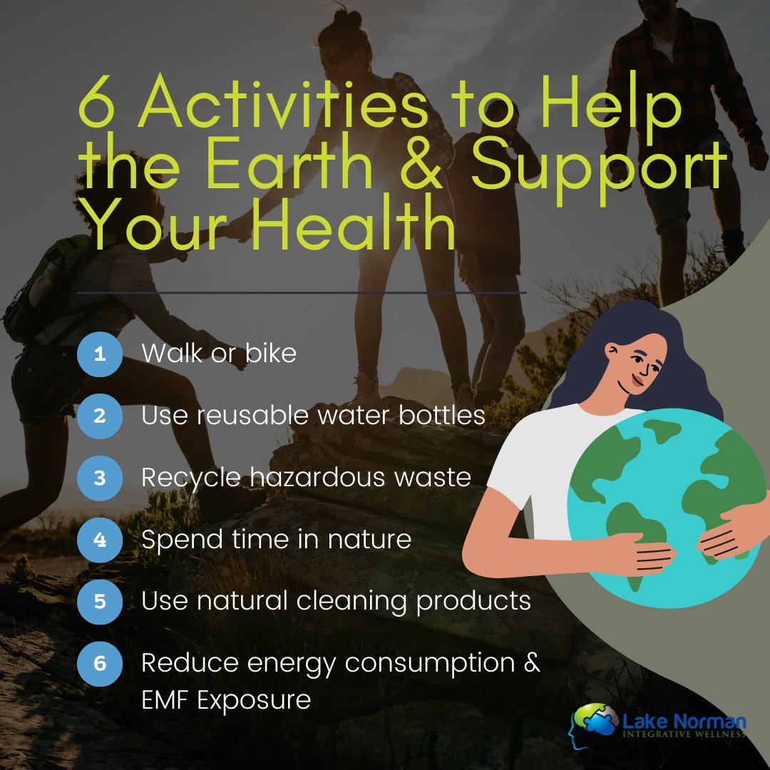 🌎In honor of Earth Day, here are 6 activities that not only protect Earth and support our bodies.

Help me spread the message by sharing this post! 🙏
#createthelifeyoulove #savetheearth #ecowarriors
#makeeverydayearthday #earthdayiseveryday #saveourplanet #thinkgreen