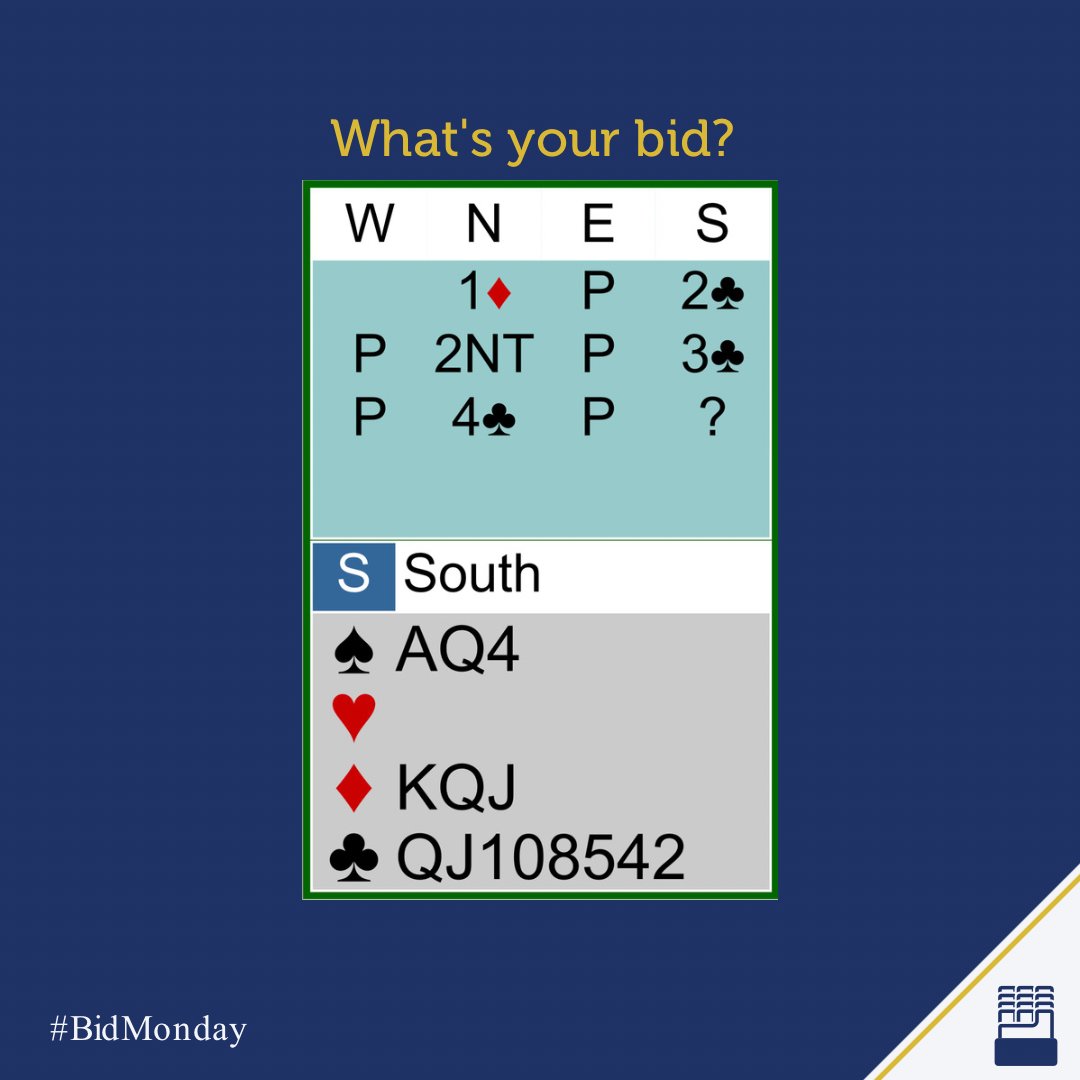 Bridge Base Online on Twitter "Back again with BidMonday, what’s your