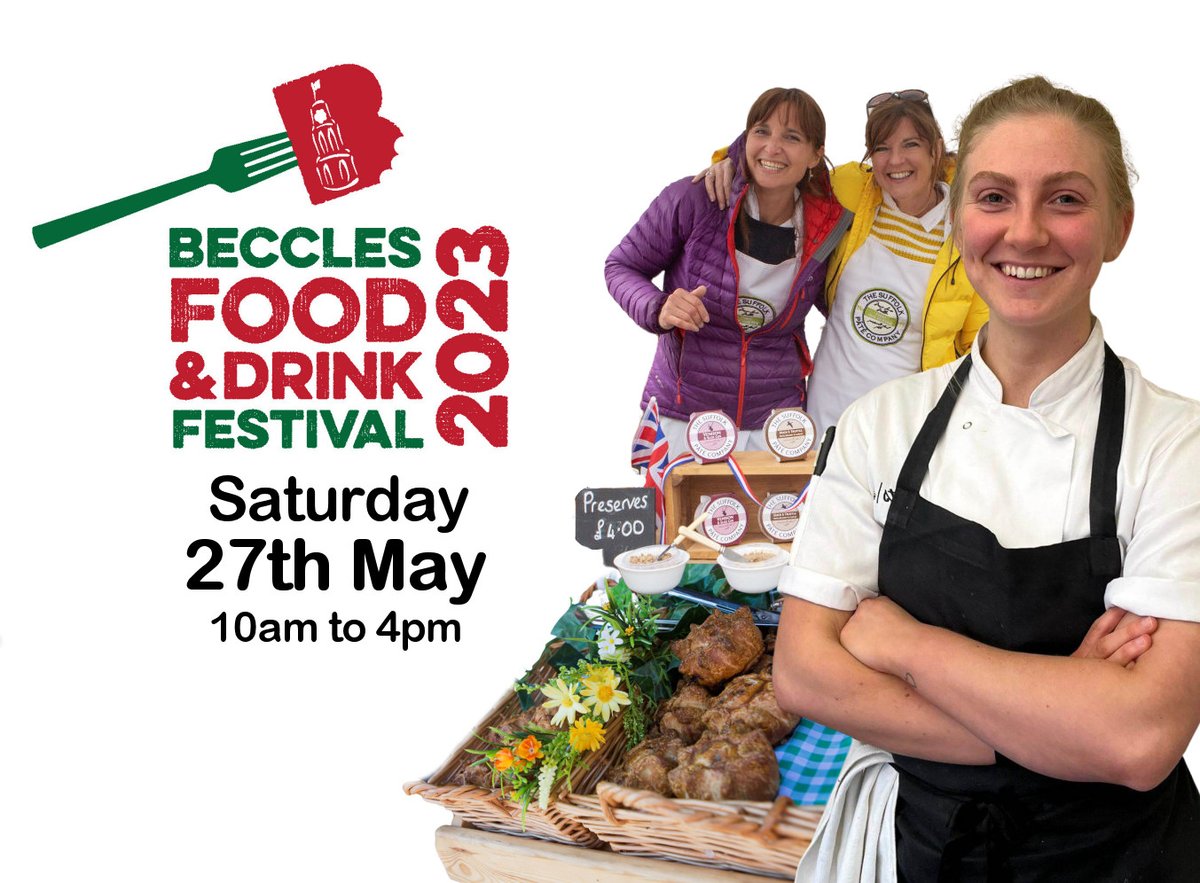 Today our new website goes Live! Thanks goes to
@web_Spectra
for all of the work getting this finished. Please visit and enjoy and we hope to see you on the day becclesfoodfestival.co.uk
